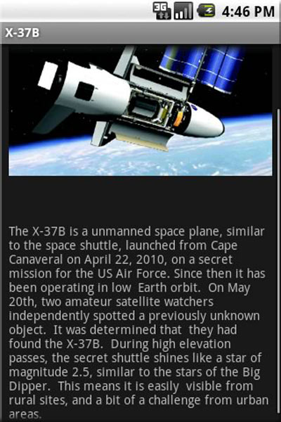 See the Secretive X-37B Space Plane in Orbit with Phone App